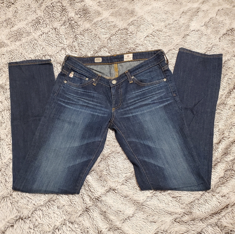 AG Adriano Goldshmied stilt cigarette jeans 27R